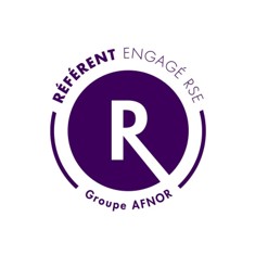Logo - Référent Engagé RSE - Groupe AFNOR